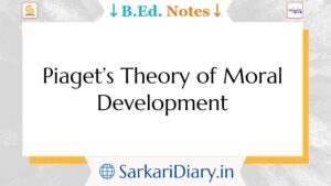 Piaget’s Theory of Moral Development in English