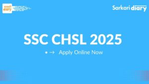 SSC CHSL Recruitment 2025