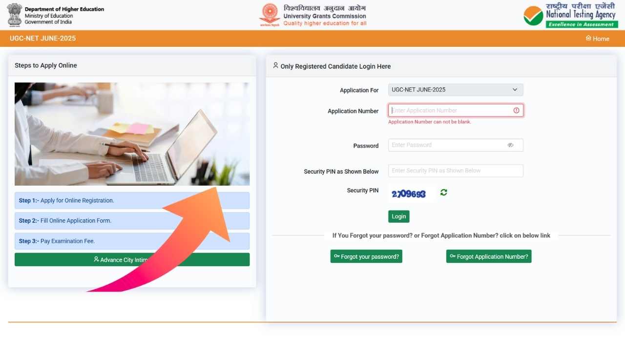 UGC NET Admit Card
